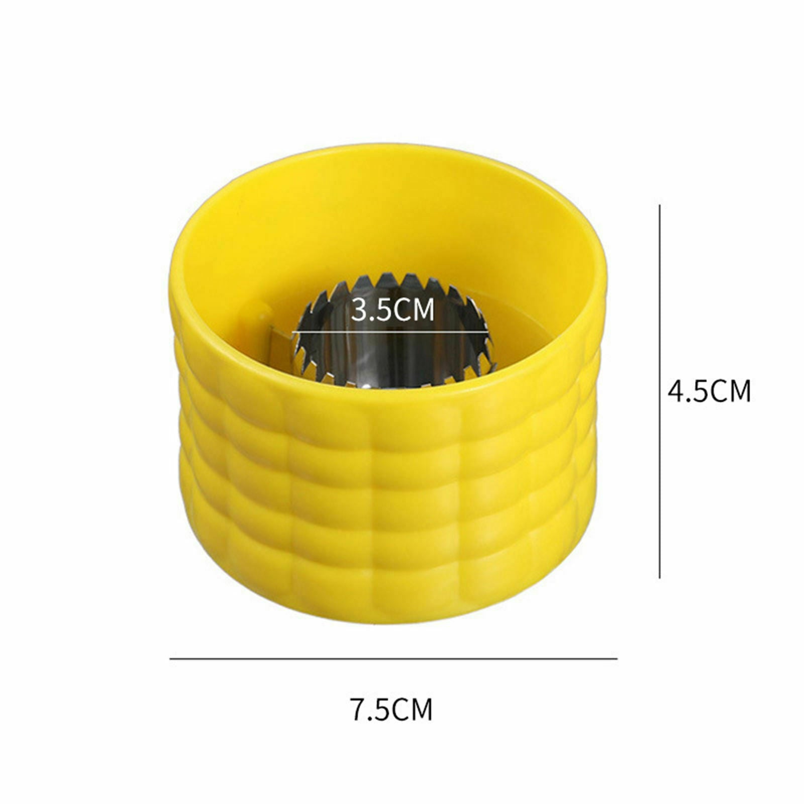 Yellow Corn Stripper Kitchen Gadgets COB Kernel Cutter Shaver for Cooking