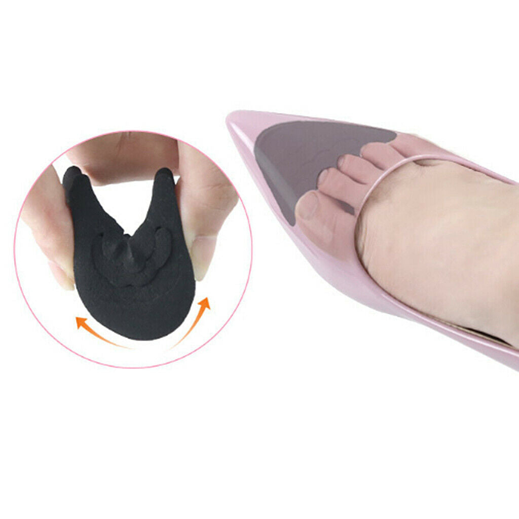 10 Pairs Womens Sponge Forefoot Insert Pads Forefoot Toe Filler Inserts