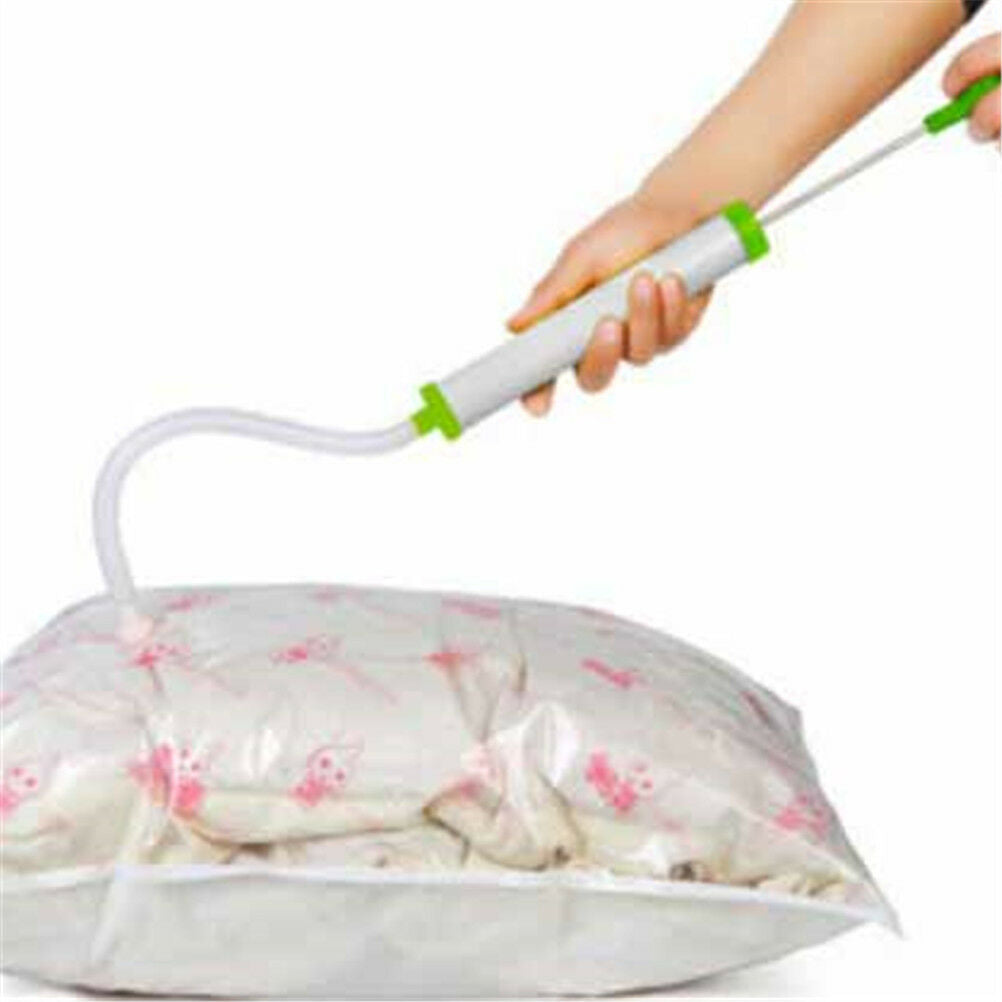 1set Air Pump Suction Pump Manual Pumping For Vacuum Compression Bags  OZ.l8
