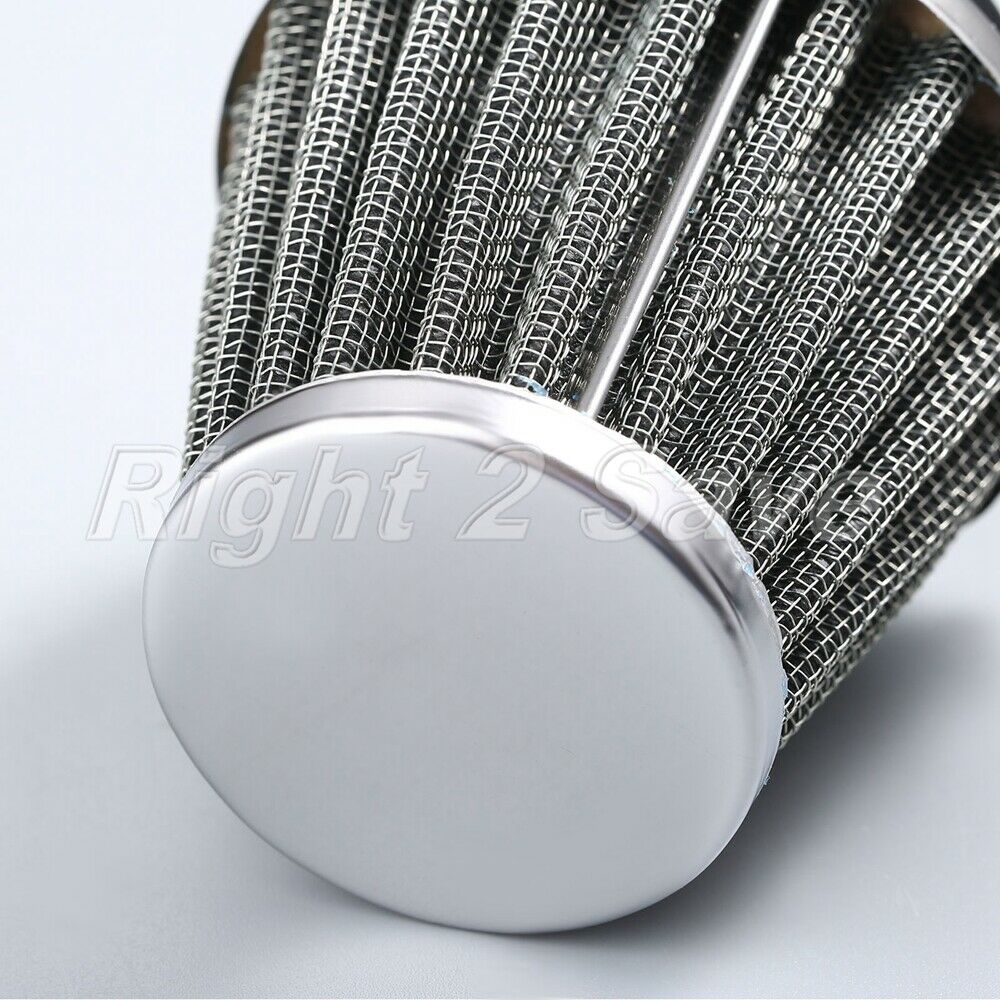 For Scooter ATV Minibike Motor 48mm Air Clamp-on Refit Funnel Filter Cleaner