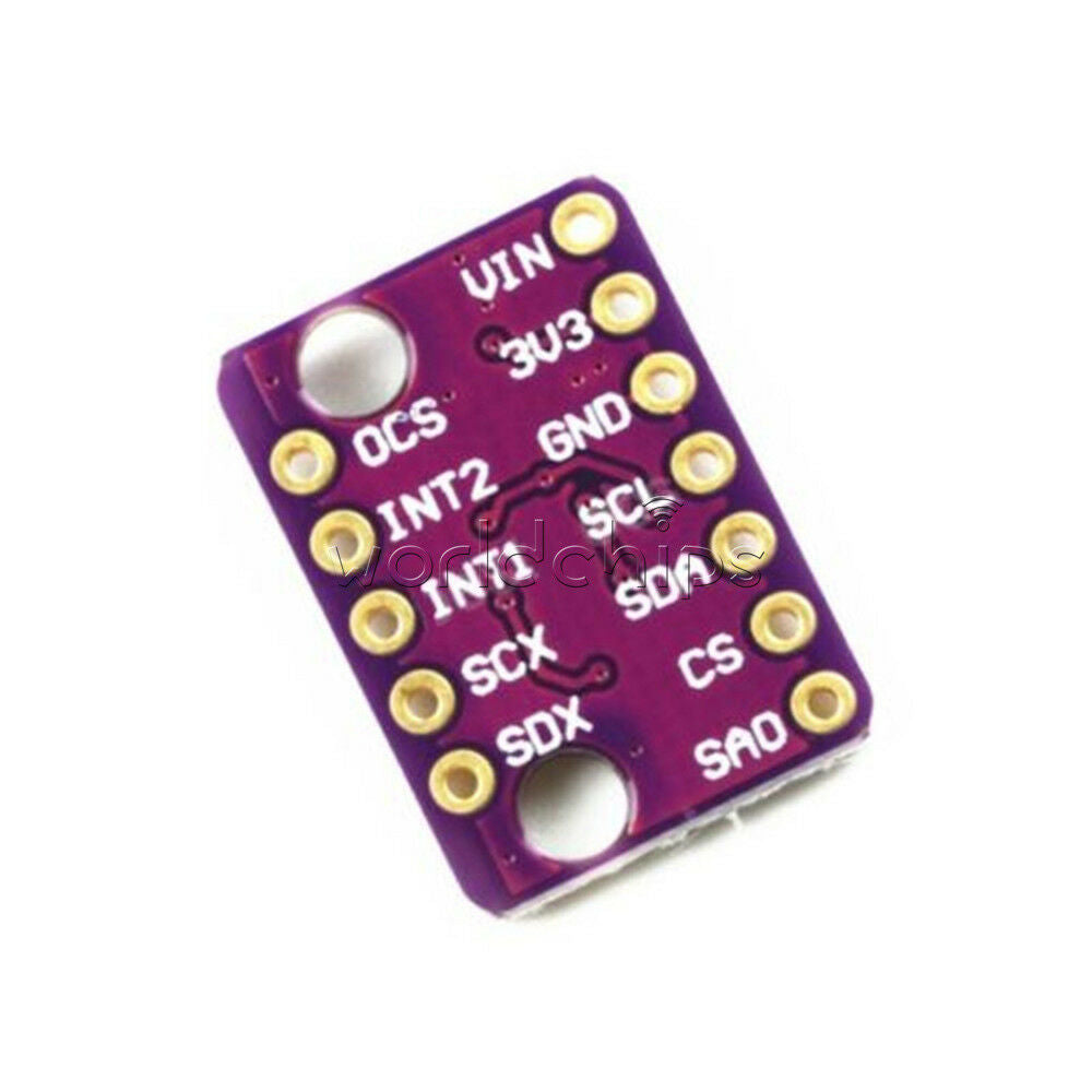 Hot 6-axis Rate Gyro BMI160 6DOF Gravity Accelerometer Sensor Module IIC SPI