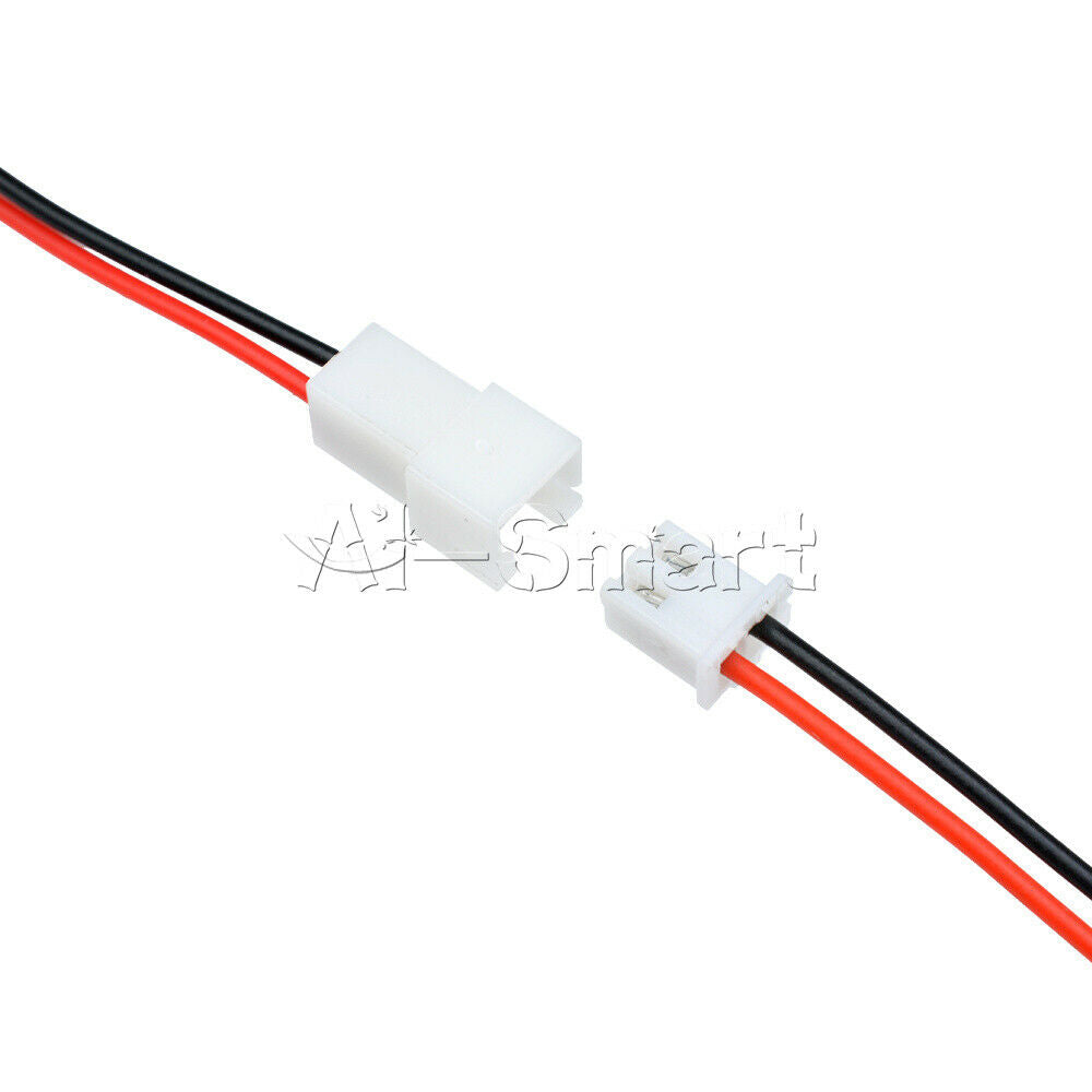 2Pin JST SM XH Plug Wires Plug Wire Connector Male to Female 5/10 Pairs