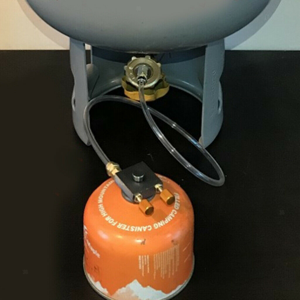 Lightweight Iron Propane Refill Adapter for Home BBQ M22X1.5 to 7 / 16-28UNE