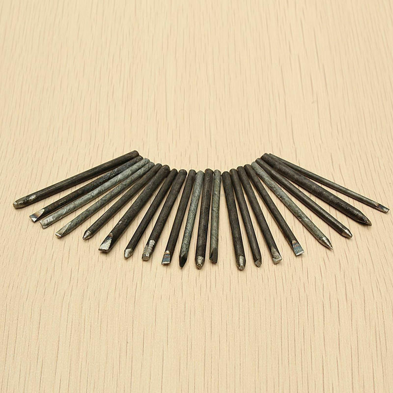 Set De 20Pcs Acier Fleur Ponch Tampon Bijouterie Bijoutiers MÃ©tal Travail Outil
