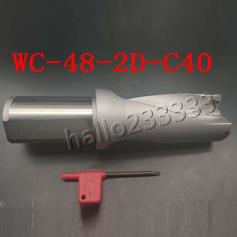 SP-48-C40-2D U drill indexable drill 48mm C40 2D FOR WCMT080412 inserts Φ48-2D