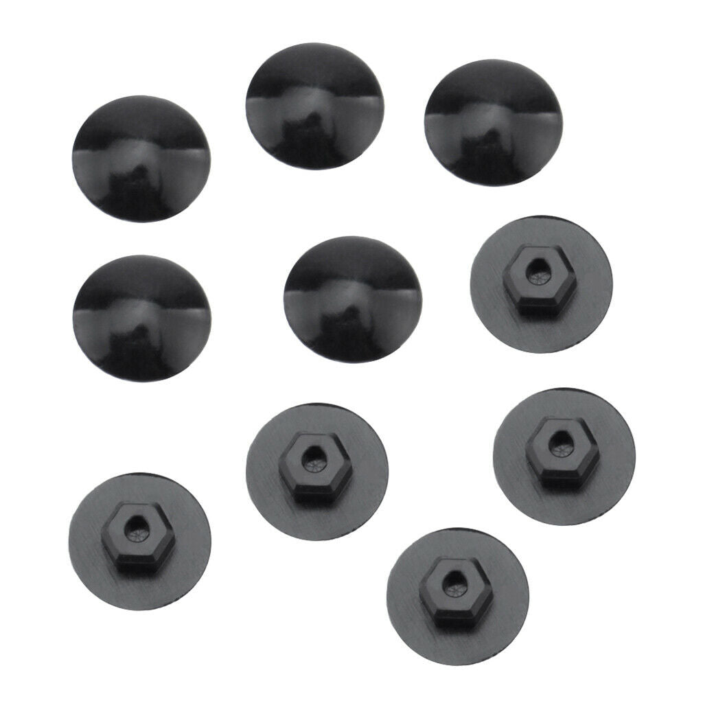 10 Pack Waterproof Dustproof Headset Covers Screw Caps Stem Top Cover Parts