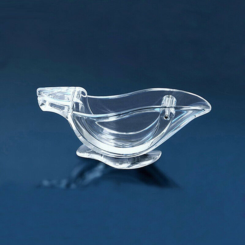 Acrylic Lemon Clip Transparent Fruit Juicer Home Kitchen Bar Gadget Boat ShaFCA