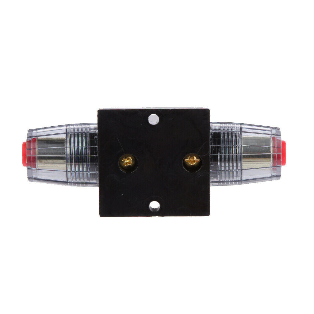 Manual Reset Breaker 12v/24v Car Auto Boat Reset Switch Fuse Holder 60A 01