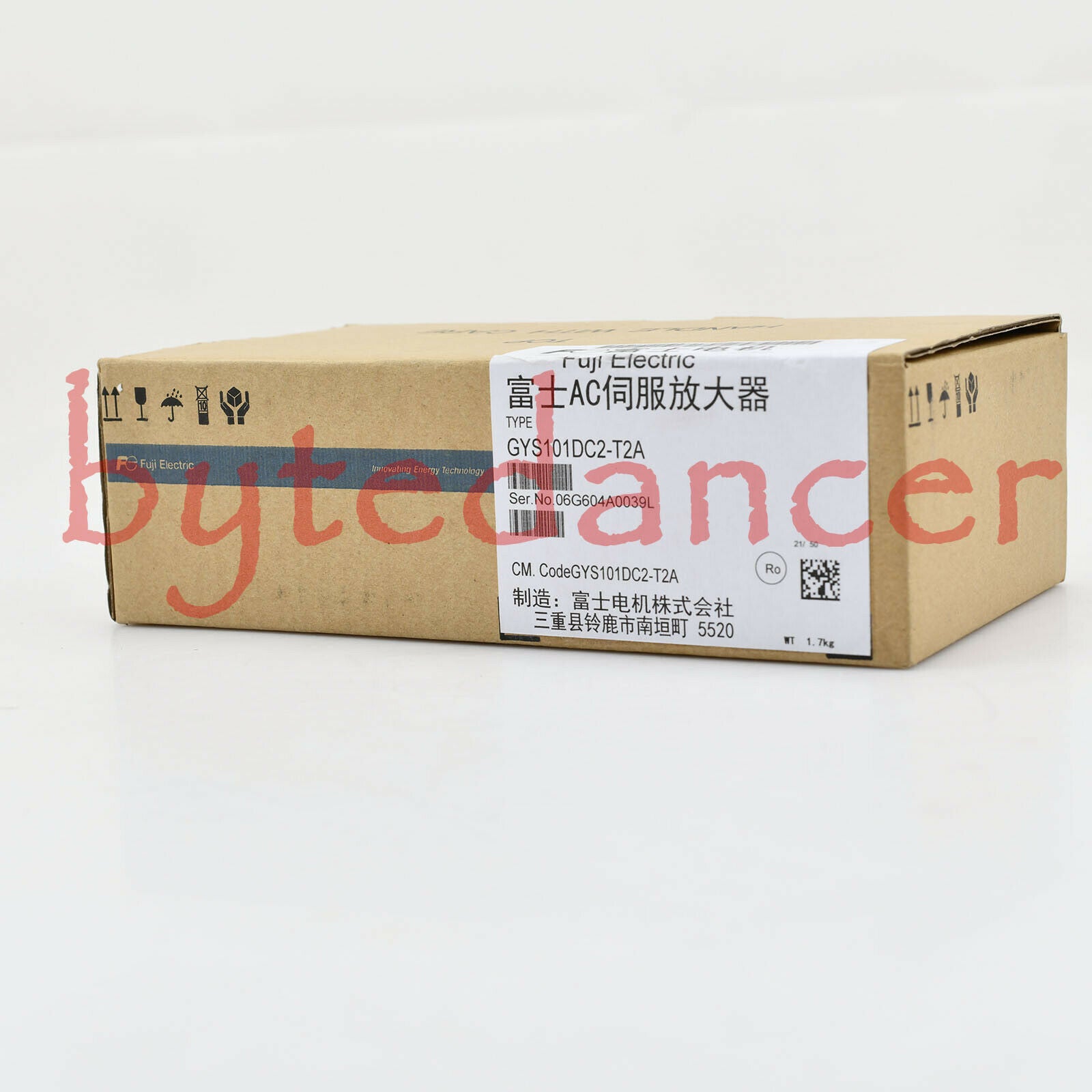 1PC New GYS101DC2-T2A-B servo motor 1year warranty DHL free Ship FU9T BYT
