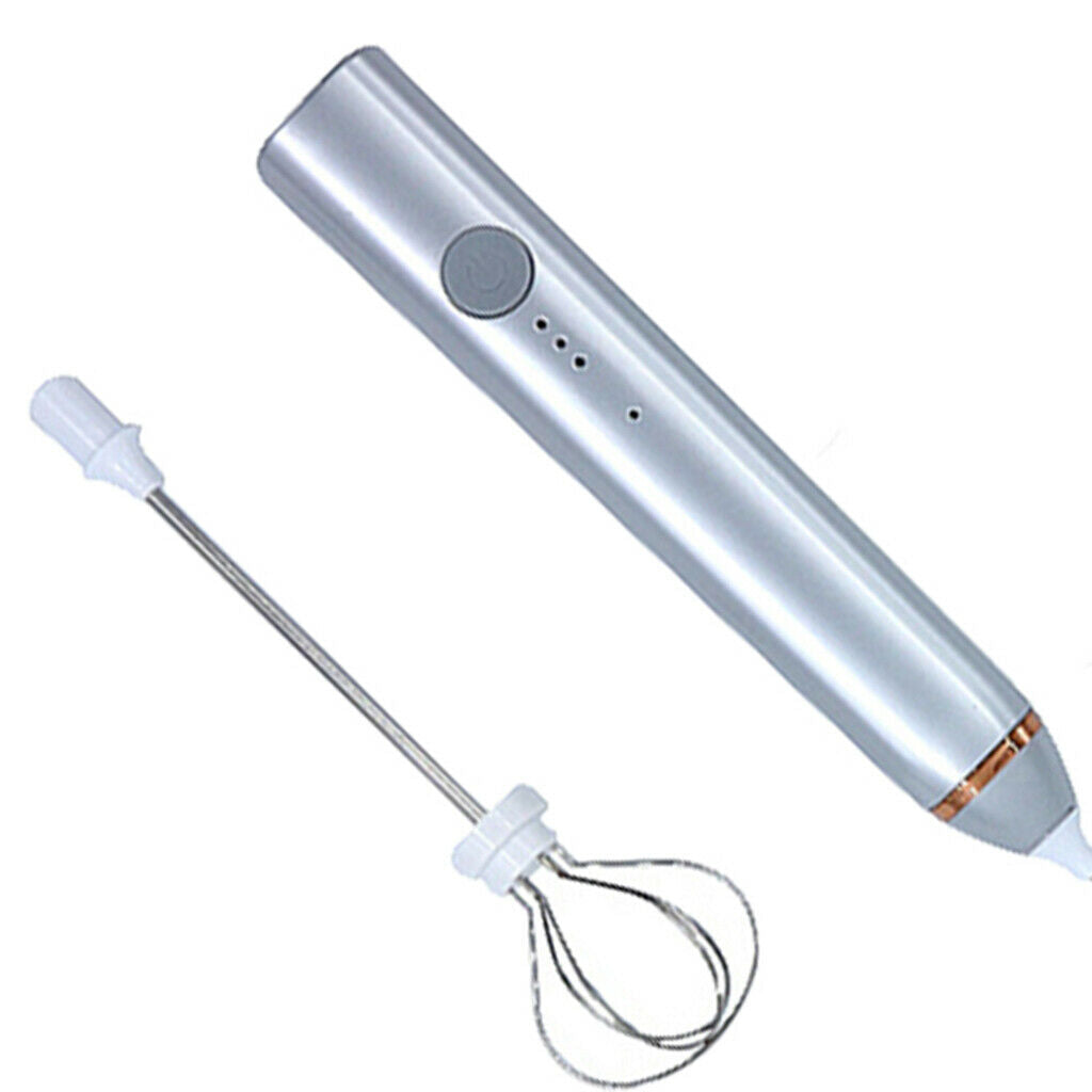 Electric Milk Frother Milk Foam Maker Cappuccino Foamer Mixer Eggbeater