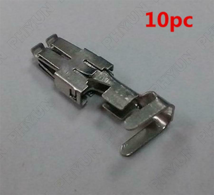 10 Pcs 4.8mm Female Copper Car Truck Automobiles Fuses Box Terminals N907 327 03