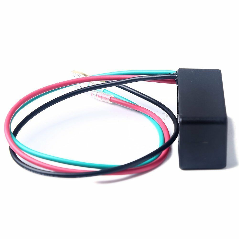 DC 12V 240W 3-Pin Turn Signal Flasher Relay For Motorcycle ATV Lamp LED Light