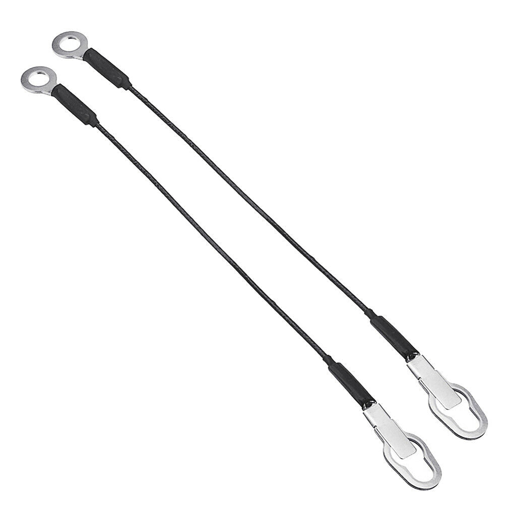 2pcs Tailgate Tail Gate Support Cables Hitch Strap for 93-11 Ford Ranger