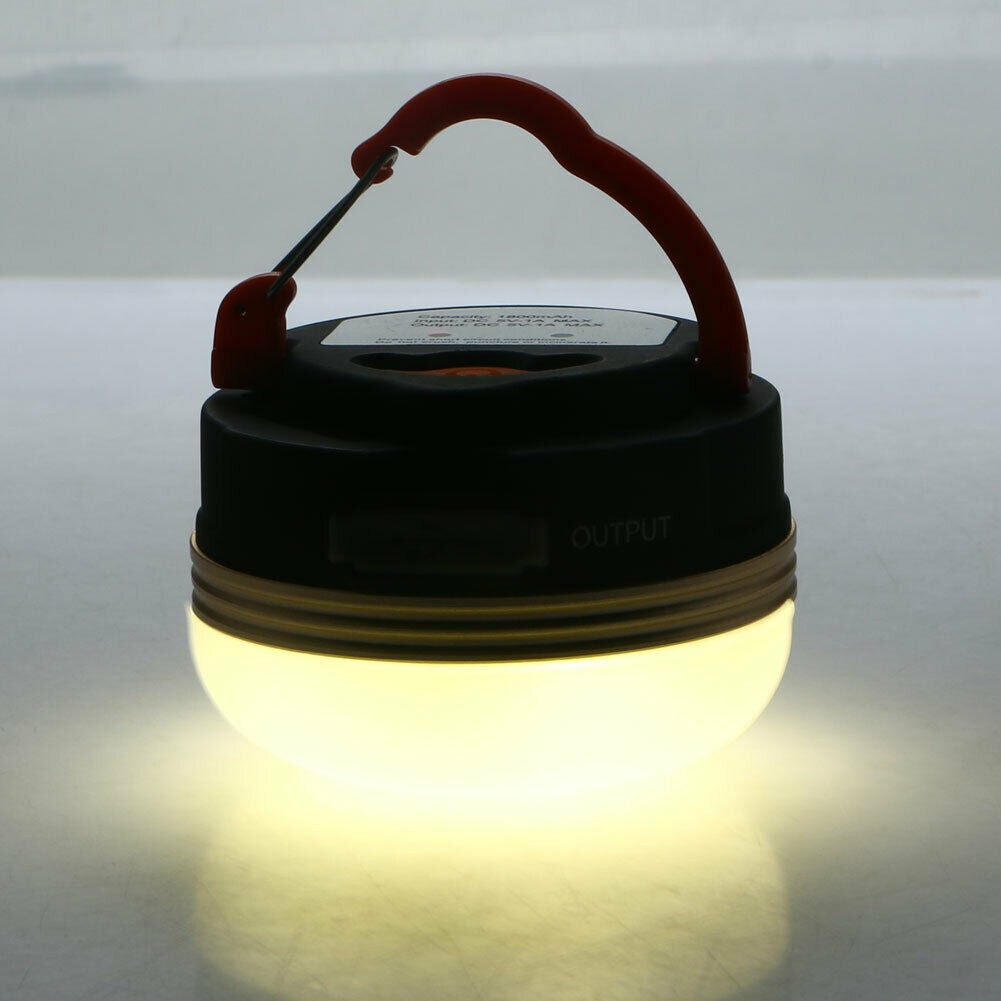 3W LED USB Rechargeable Camping Outdoor Light Lantern Tent Lamp 6 hour NEO
