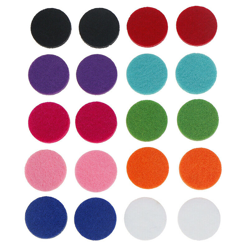 20PC Perfume Pad fit for 30mm Essential Aromatherapy Essential Oil Diffus.l8