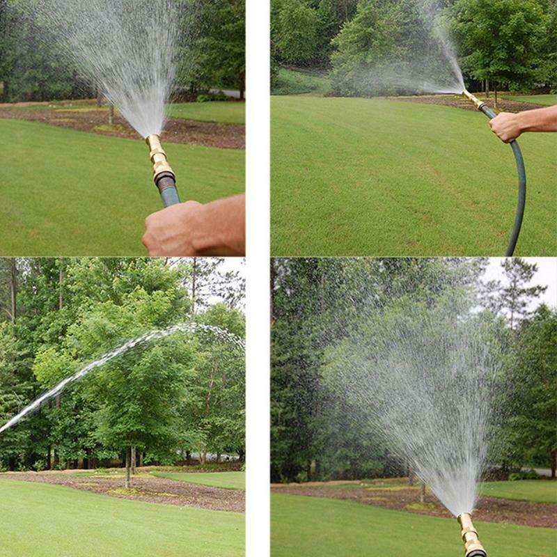 Garden Hose Sprinkler Brass Hose Nozzle Heavy Duty High Pressure Hose Nozzle