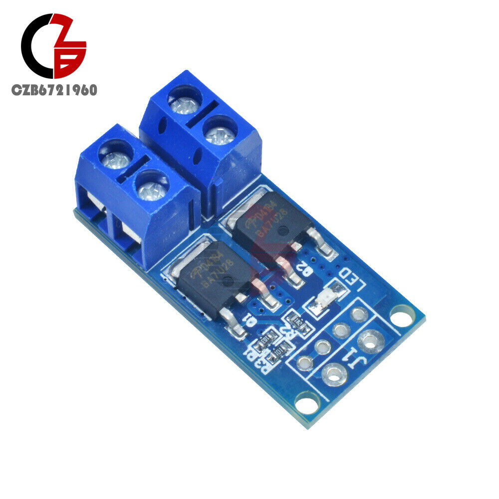 2PCS 400W Trigger Switch Driver Module Dual MOS Tube PWM Switch Panel Board