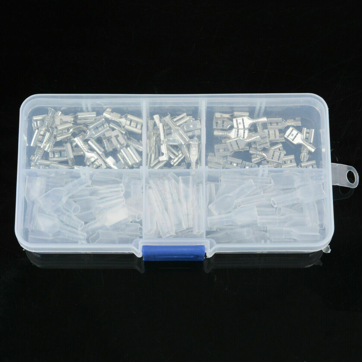 120 x 2.8mm 4.8mm 6.3mm Crimp Insulating Terminal Female Spade Connector Sleeves