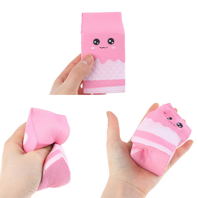 Antistress Squish Milk Box Squishe Toys Stress Relief Anti-Stress Practic.l8