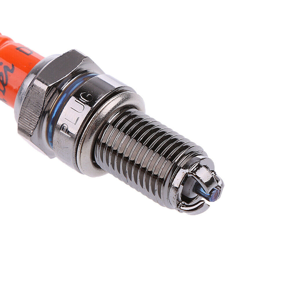 4pieces D8TJC 3-Electrode Spark Plug for CG 125/150/200/250cc Moped Scooter