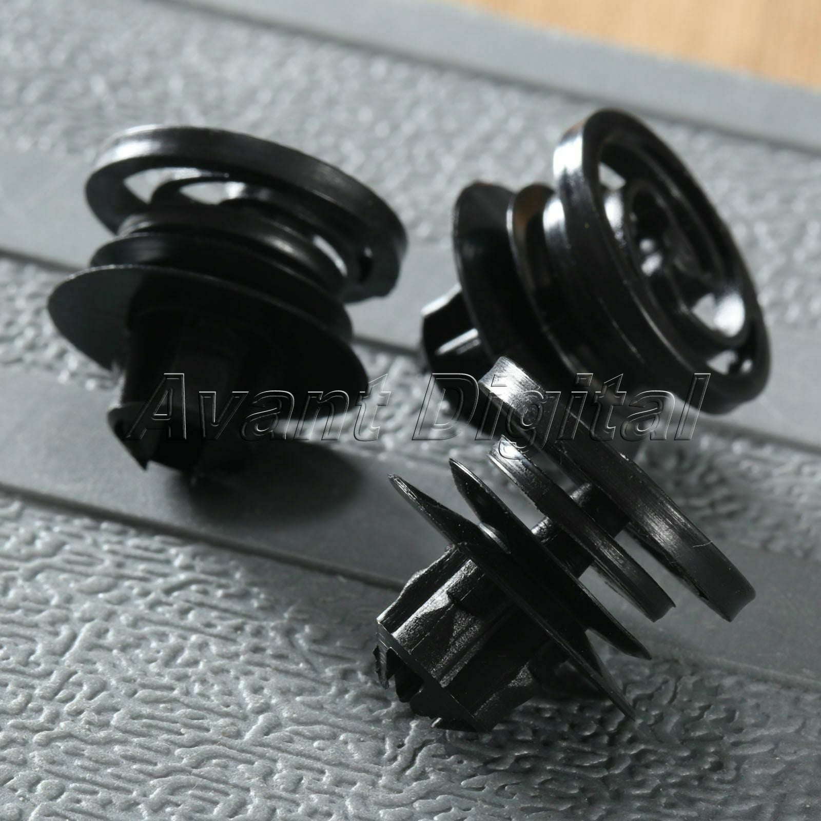 50Pcs Car Nylon Rivet Clips Door Trim Panel Retainer Clips Fit for Passat Beetle