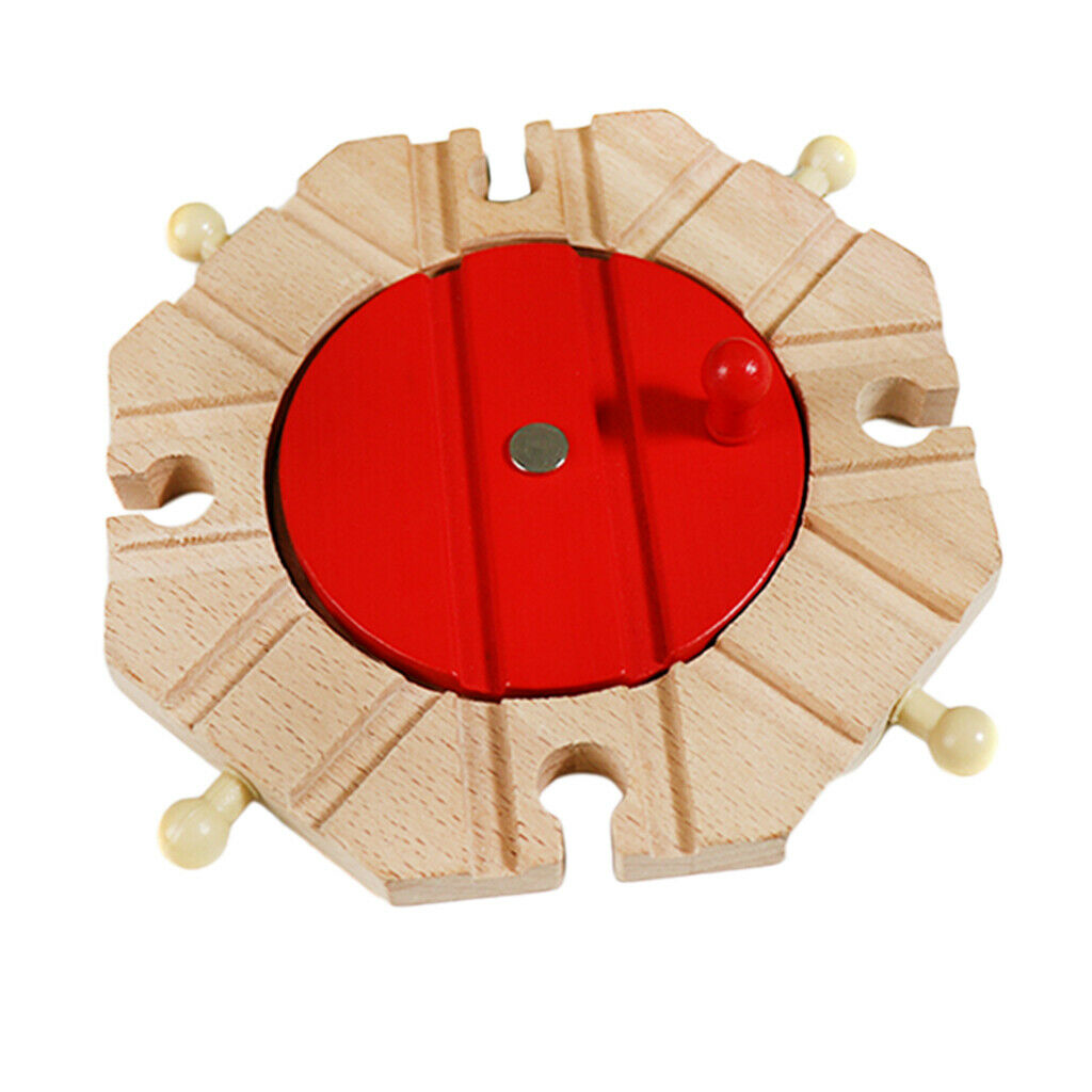 1x Train Track Turntable Accessories Building Play Toys for Kids Educational