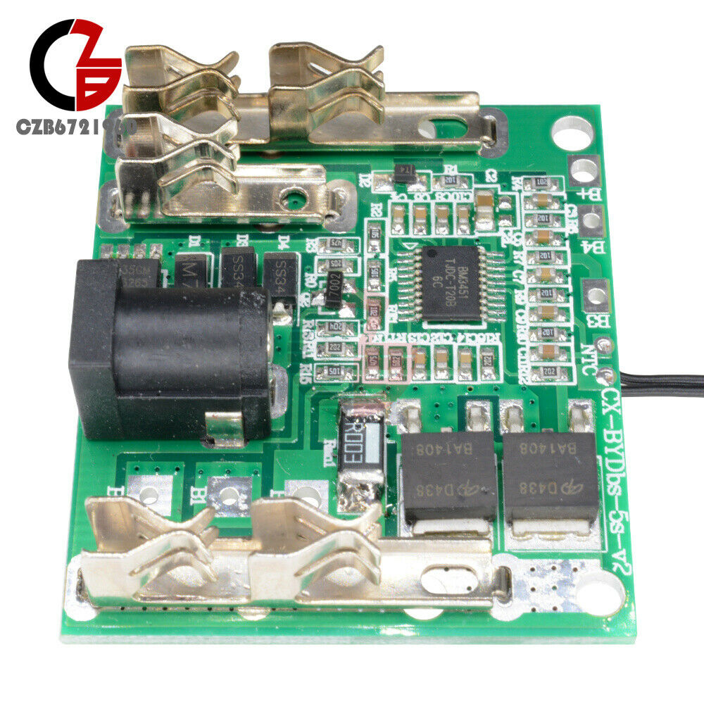 5S 20A 19/21V Li-ion Lithium Battery Protect Circuit Protection Board for Tools