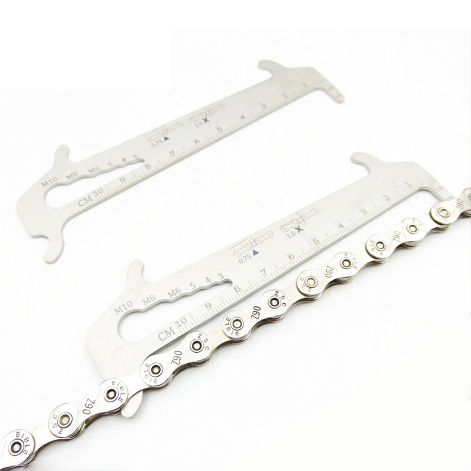 Portable Bike Chains Checker Chain Wear Indicator Multi-Functional Cycling