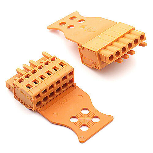 [40pcs] MCS20-6 Connector 6-Pin Orange