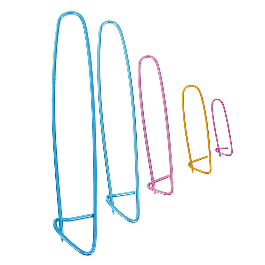 5pcs Aluminum Handcraft Crochet Hook Needles Knitting Safety Pins Tools DIY
