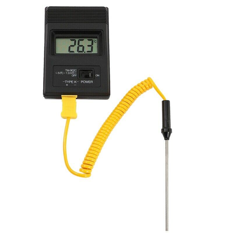 TM-902C(-50 Celsius to 750 Celsius) Temperature Meter TM902C Digital K Type ThP7