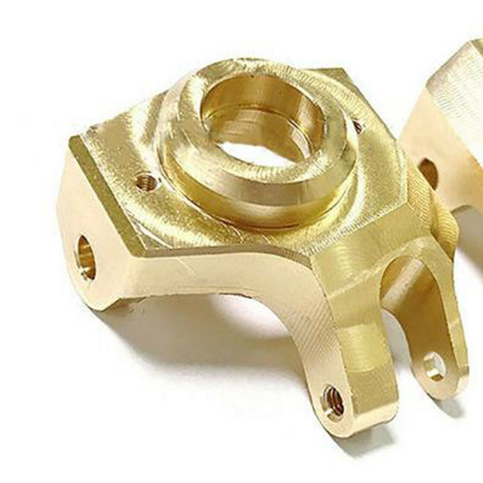 2x Brass Front Steering Knuckle for SCX10 II 90046 1/10 RC Rock Crawler Parts