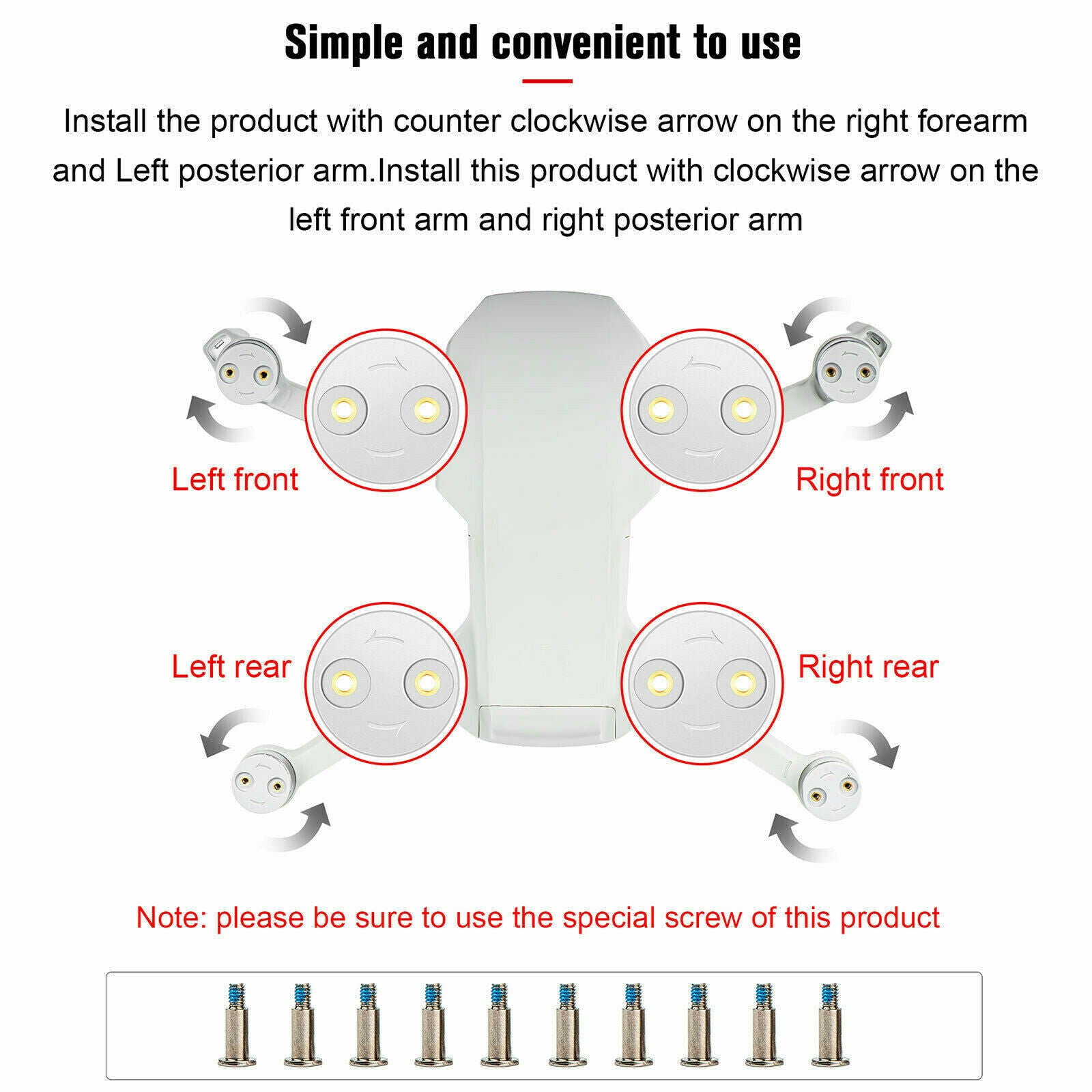 Multifunctional Motor Protective Cover for DJI Mavic Mini 2 Drone Accessories