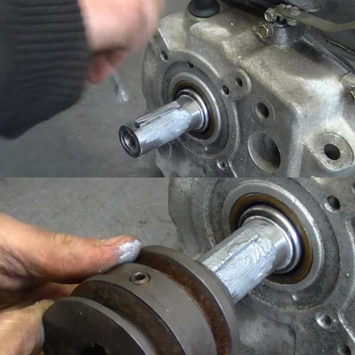 1â€ to 1-1/8'' inch Gas Engine Pulley Crank Shaft Sleeve Adapter 1/4'' Step  â¤