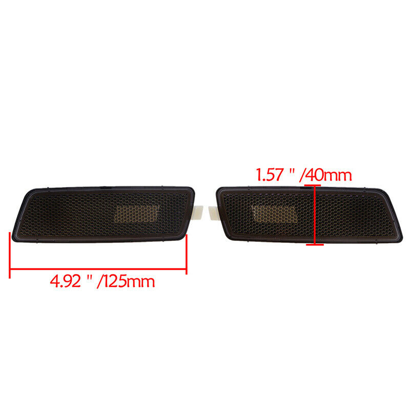 2x Turn Marker Light Lamp Housing For VW Golf/R32/GTI/Rabbit/Jetta MK5 2005-2010