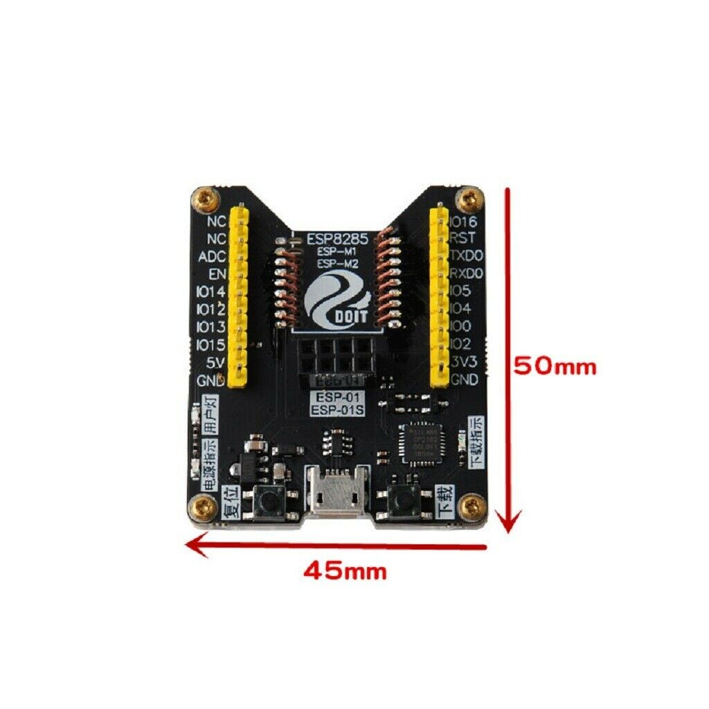 ESP8285 Code Burner One-click Download Support ESPM1 ESPM2 ESP01S ESP01