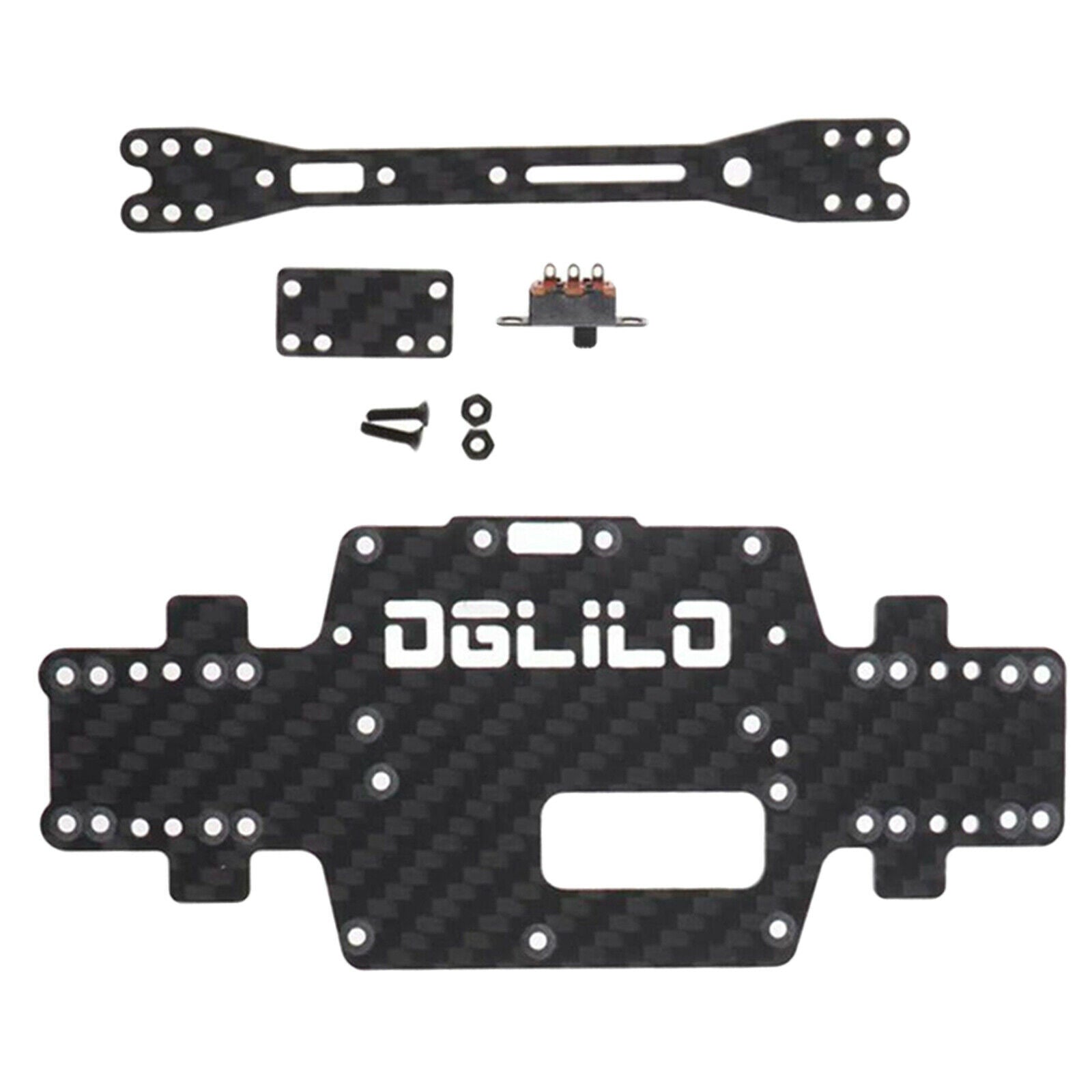 RC Car Chassis Bottom Plate for Wltoys K969 K989 P929 1/28 Truck Replacement