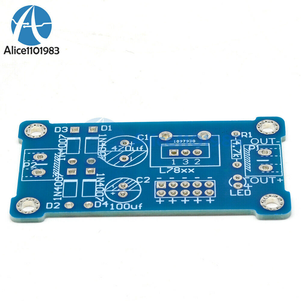 2PCS L78XX PCB LM78XX LM7805 LM7812 Fixed Regulator PCB Board FAST DISPATCH