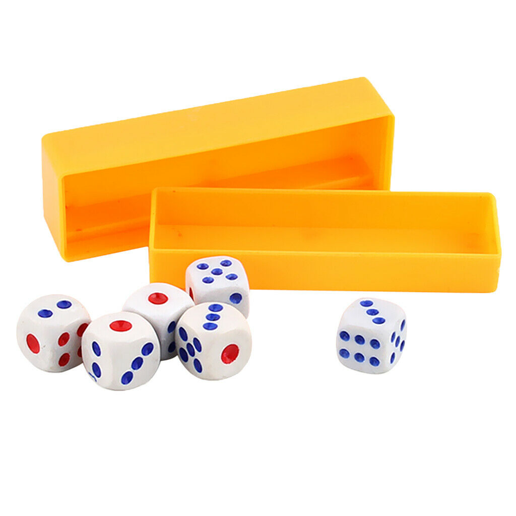 Amazing Dice Prediction Box Magic Tricks Kids Toys Props Magician Supplies -