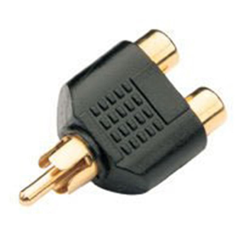 1pc Cable Adapter Y Splitter AV Audio Plug Converter Male to Female hot