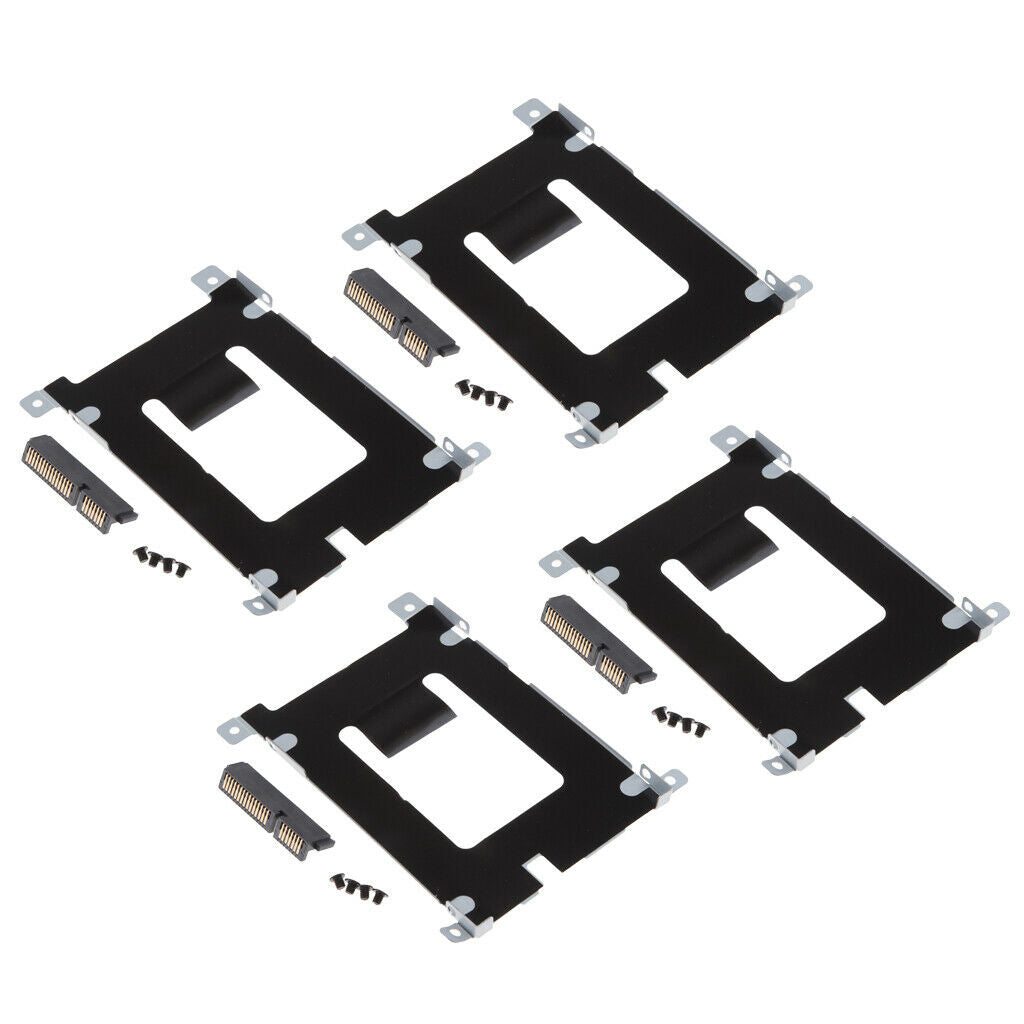 4x HDD SSD Caddy / Enclosure Bay For Dell Latitude E5420 E5520