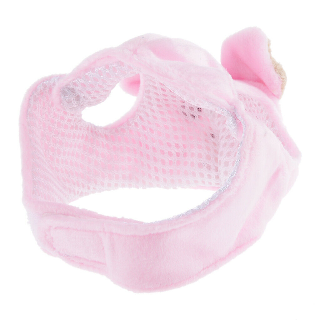 Cartoon Fleece Hat for Pet Dog Cute Pig Pattern Puppy Teddy Costume  --S
