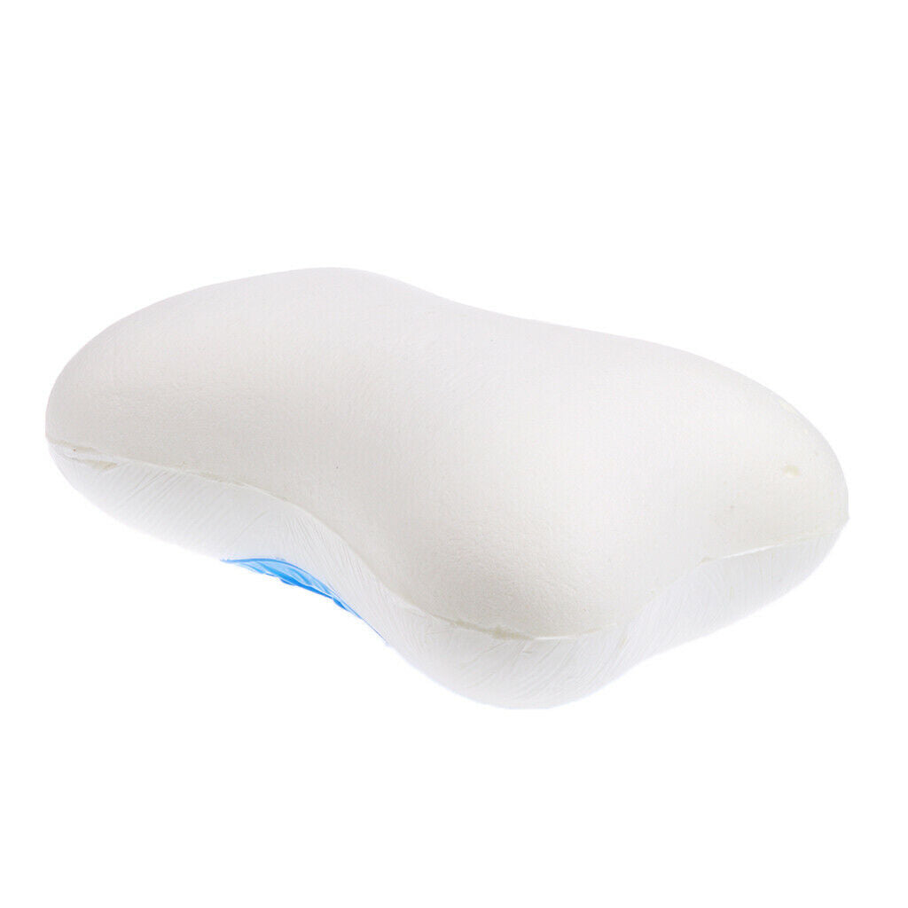 Memory Foam Cooling Neck Massage Pillow  Bone Relax Rest Pad Sleeping