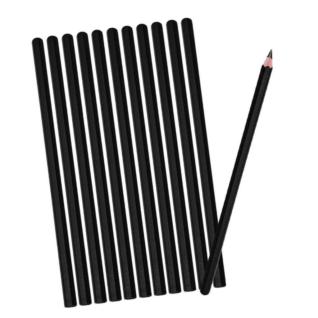 12PCS Tattoo Supply Stencil Pencil Carbon Drawing Transfer Pencils Black