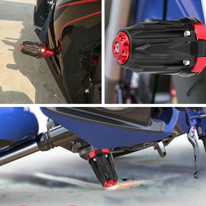 2PCS Motorcycle 10MM Frame Engine Protector Ground Crash Slider Cap Bolt M10