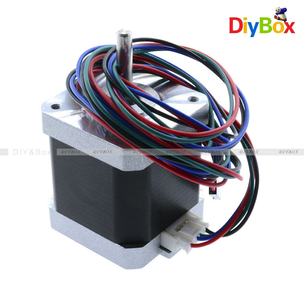 1.8 Degree 42mm 2A 12V NEMA17 2 Phase Hybird Stepper Motor JK42HS48-1684 4-Wire