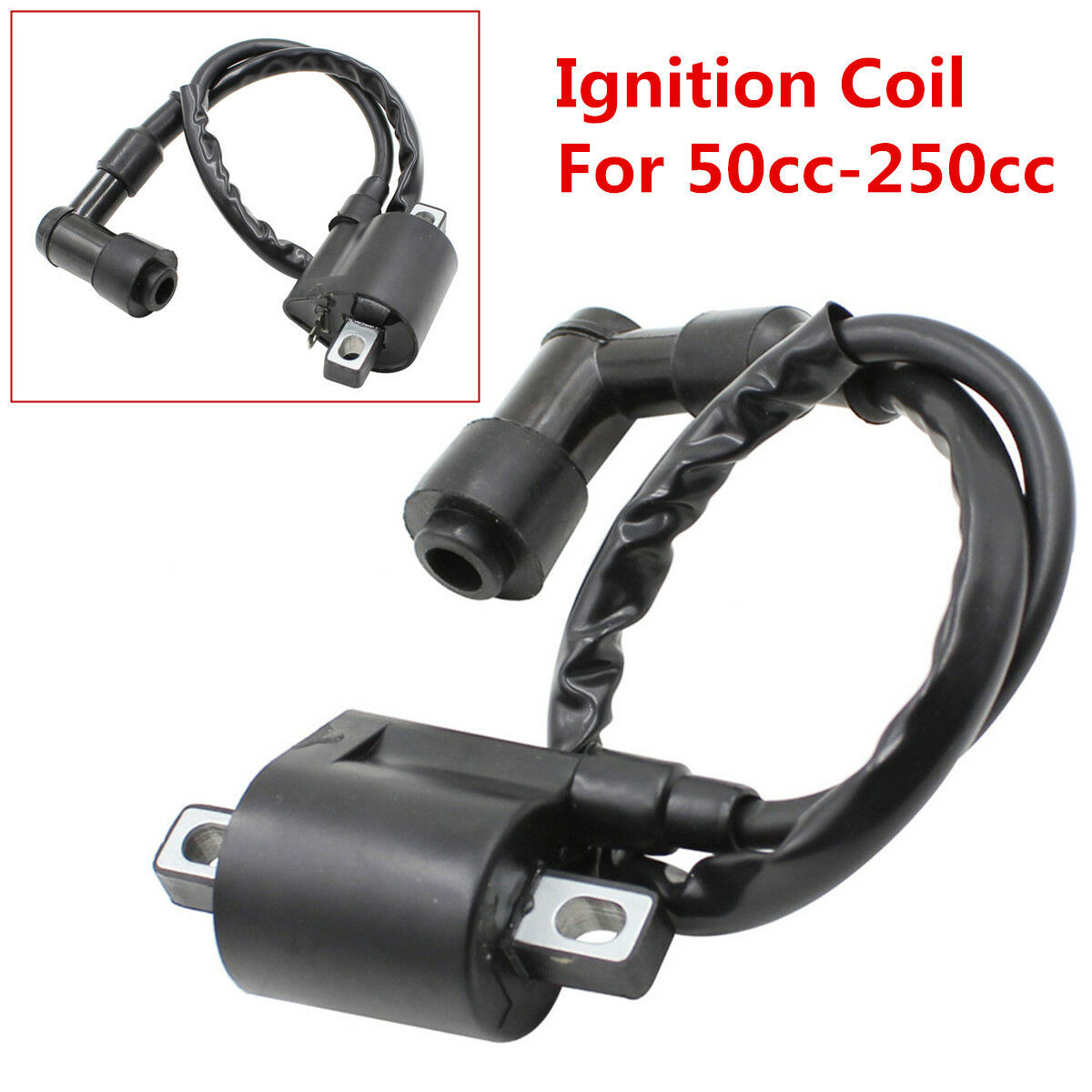 Ignition Coil For 50 70 110 125 150 200 250CC Chinese Motor ATV DirtBike Scooter