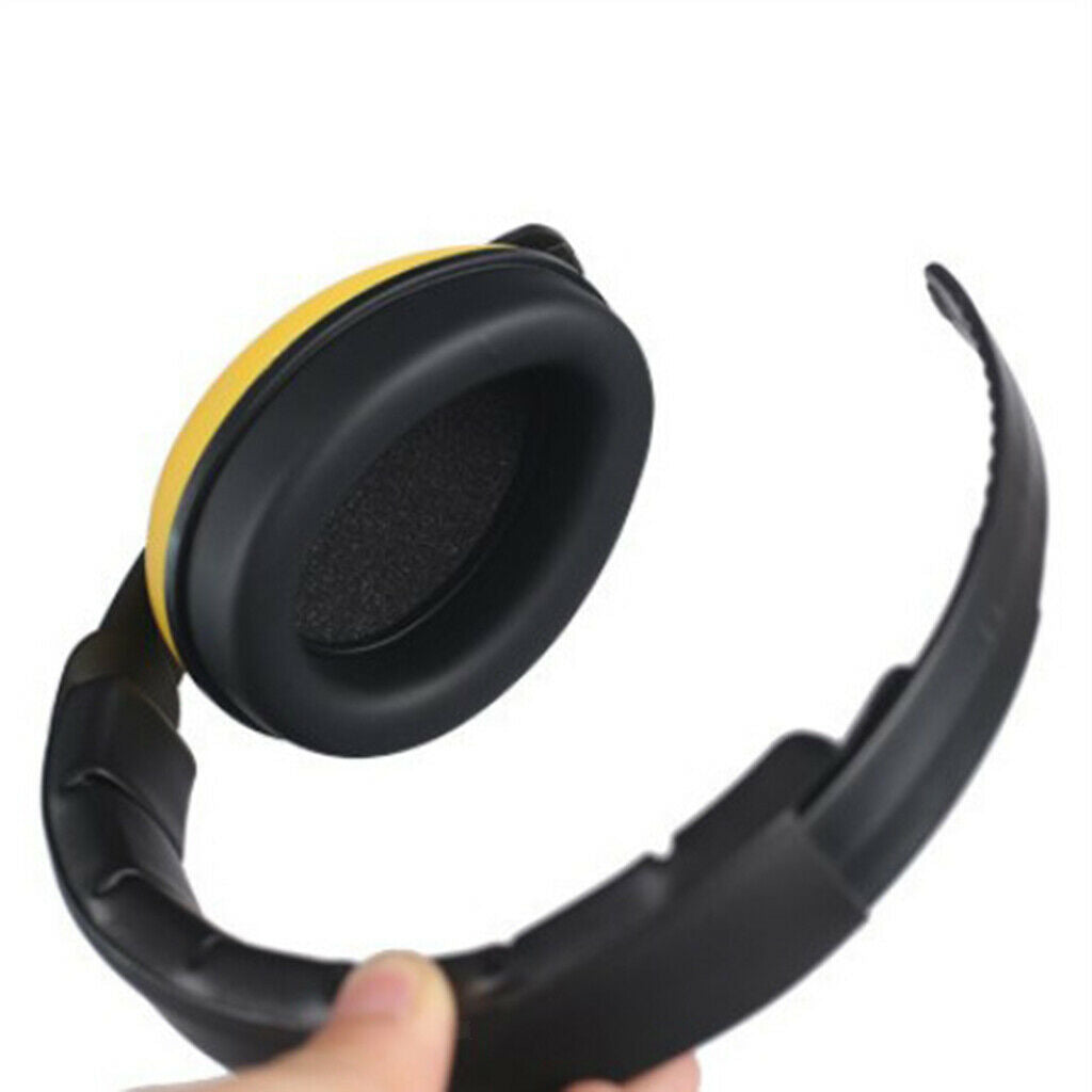 2xBaby Kids Ear Defenders Noise Reduction Protector Muff Earmuffs yellow
