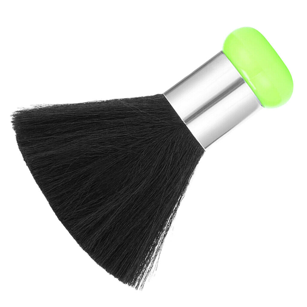 Hair Cutting Haircut Brush Neck Duster Cleaning Hair Brush Salon Tool Green