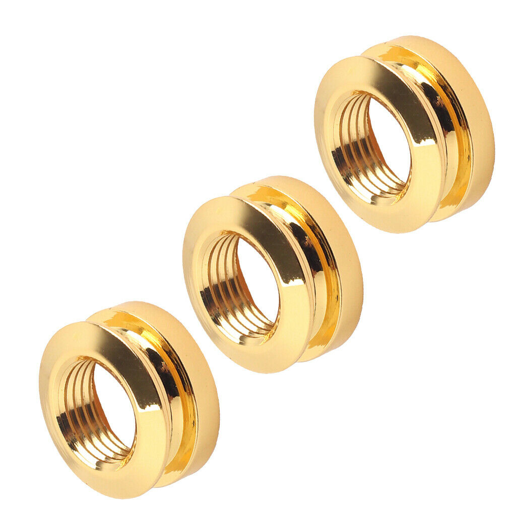 3 Pieces   Strap Buttons For Guitar Bass Parts